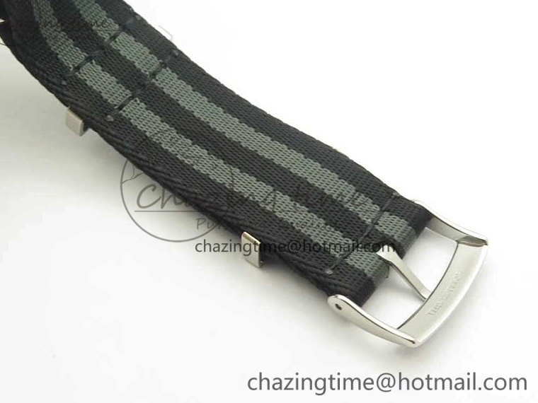 0113 2018 Seamaster Diver 300M VSF Best Edition Black Ceramic Dial on Black Gray Nato Strap A Unique 8057